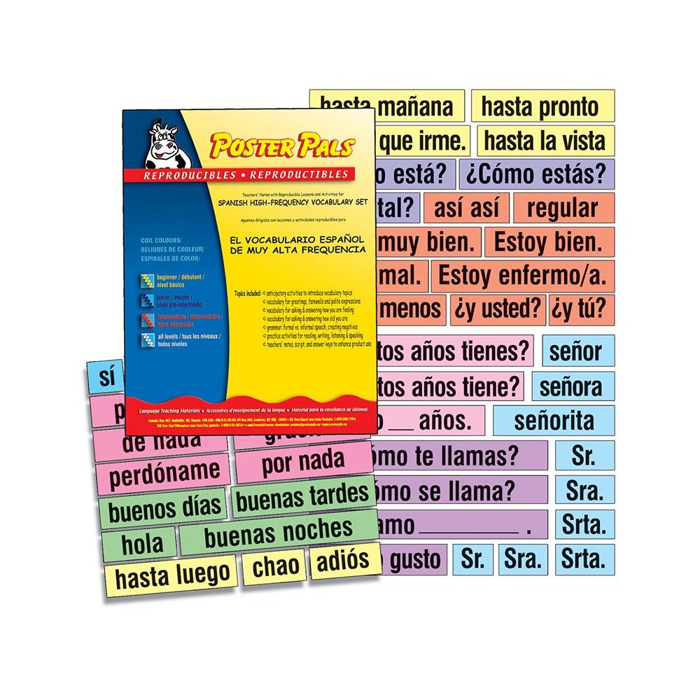 Spanish High-Frequency Vocab Card Set. Picture 2