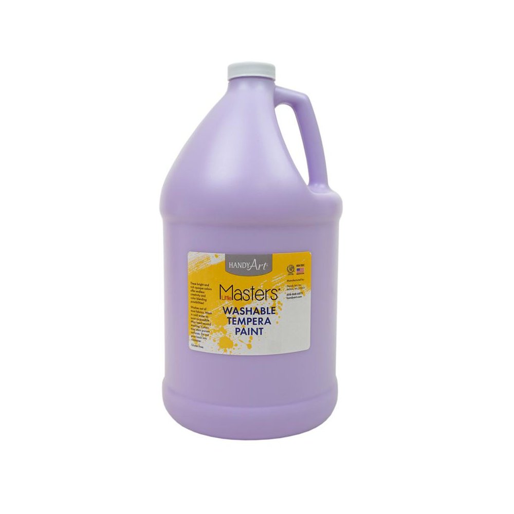 Little Masters Washable Tempera Paint, Gallon, Light Purple. Picture 2