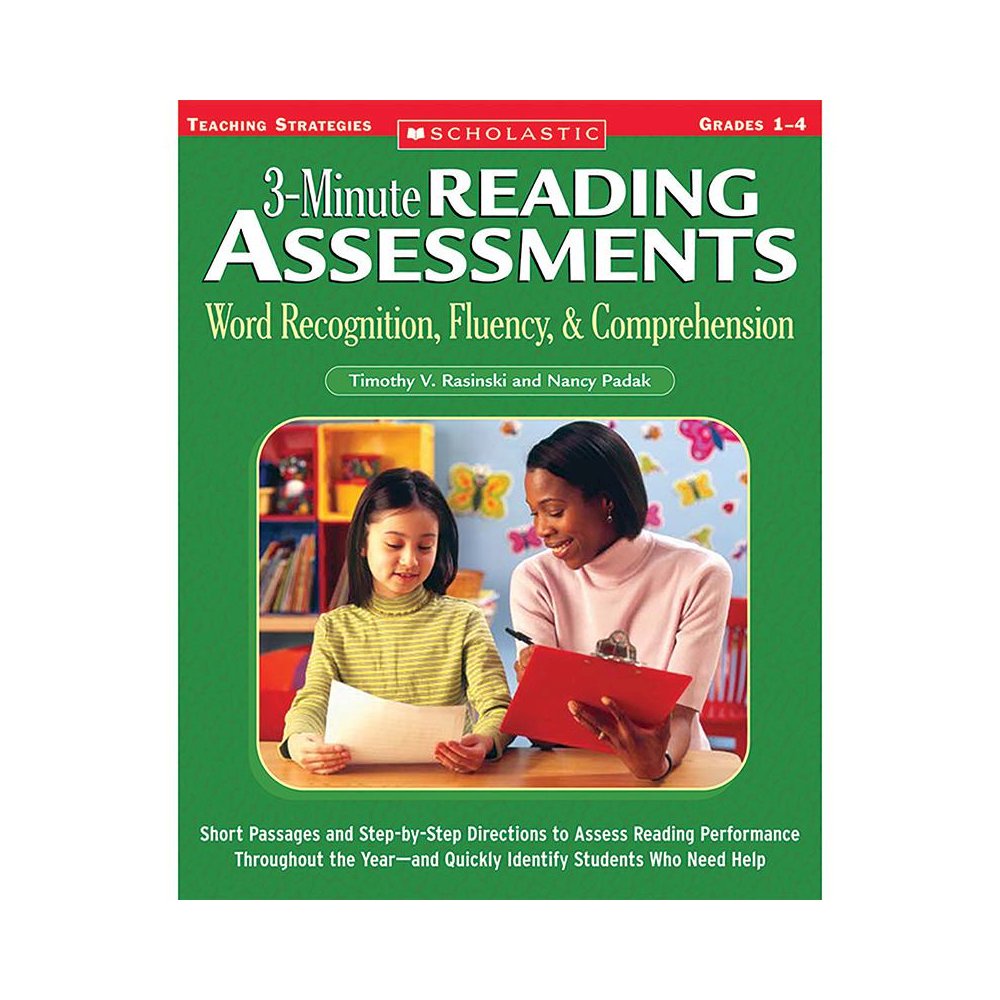 3-Minute Reading Assessments Word Recognition, Fluency, Comprehension Grades 1-4. Picture 2