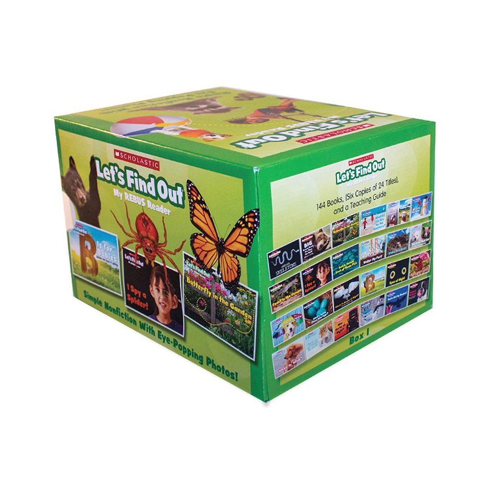 Let's Find Out: My Rebus Readers Box 1 - Multiple Copy Set. Picture 2