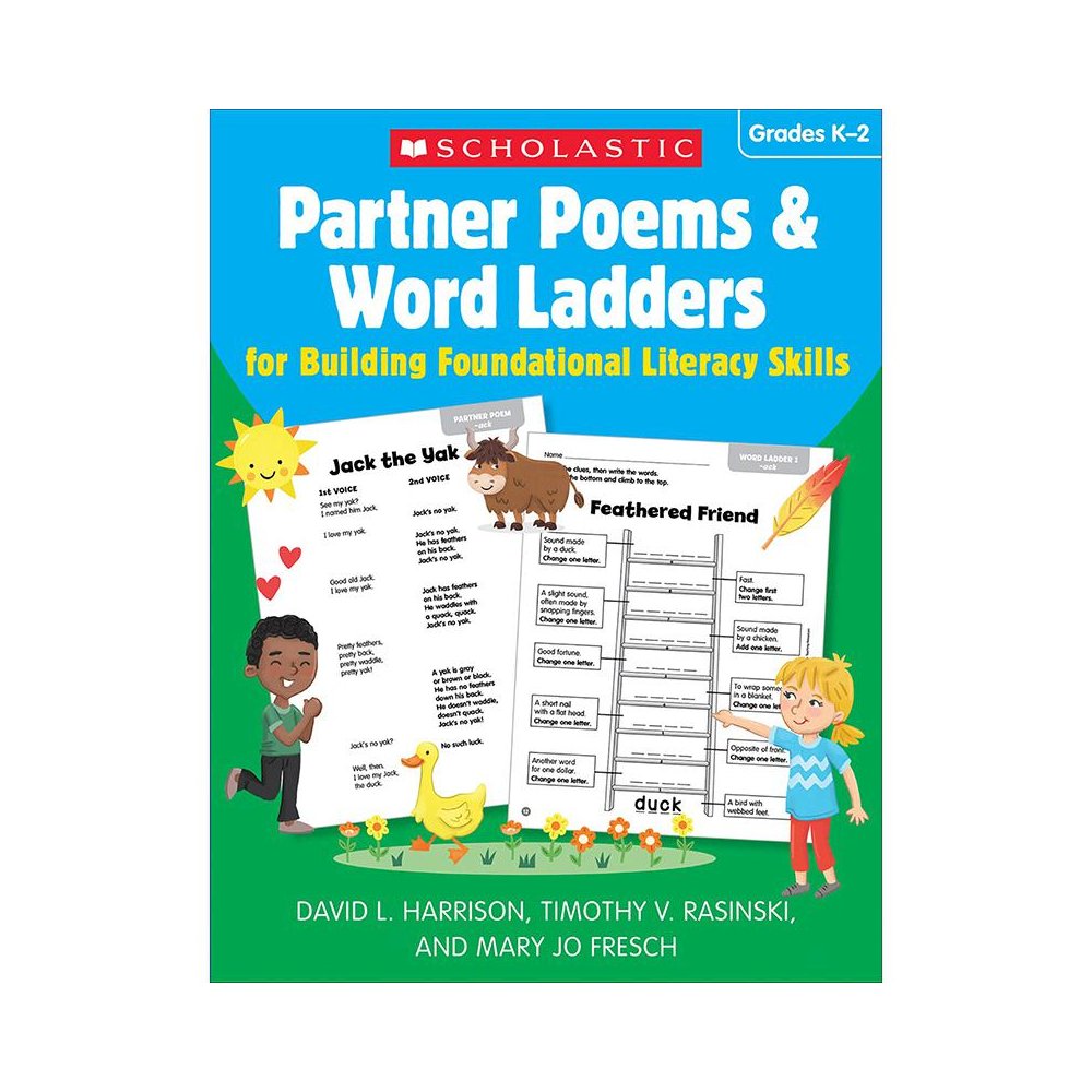 Partner Poems & Word Ladders for Building Literacy Skills: Grades K–2. Picture 2