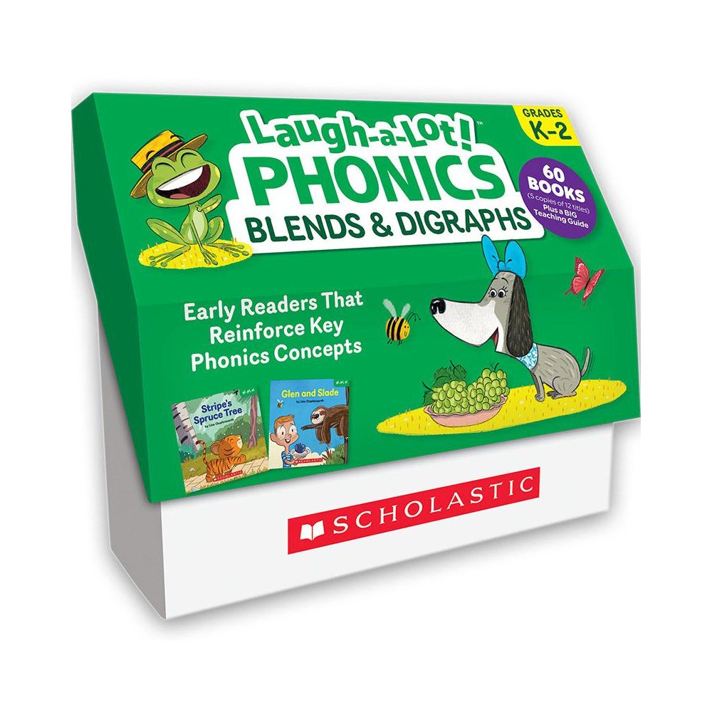 Laugh-A-Lot Phonics: Blends & Digraphs (Classroom Set). Picture 2