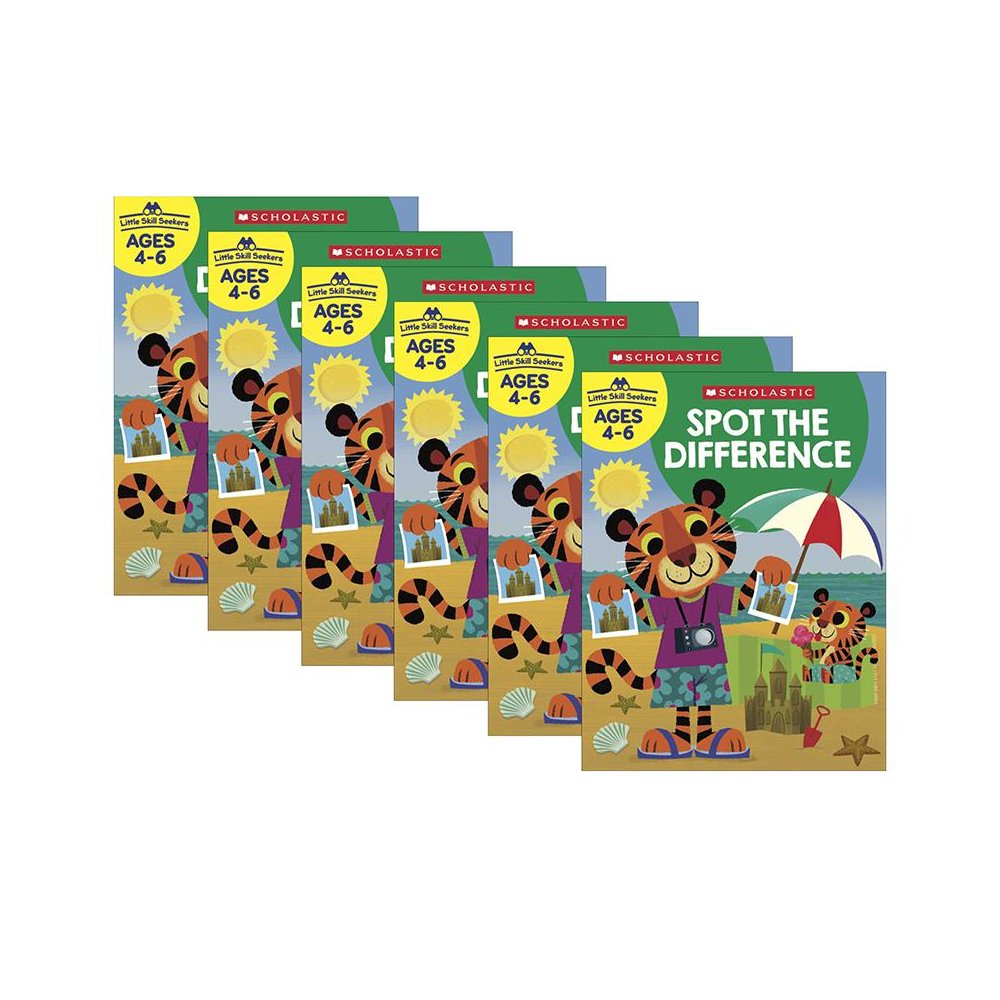 Little Skill Seekers: Spot the Difference Activity Book, Pack of 6. Picture 2