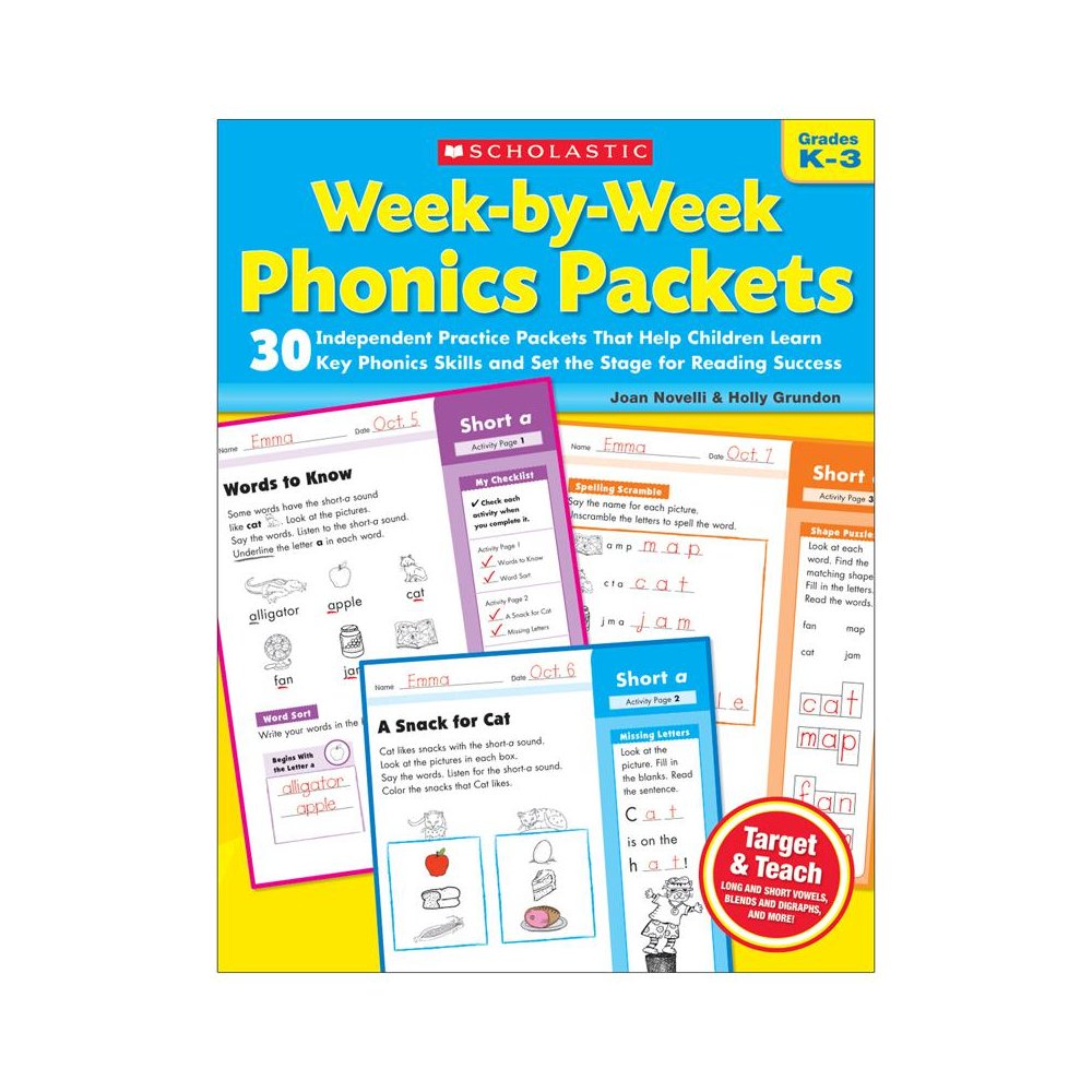 Week-By-Week Phonics Packets. Picture 2