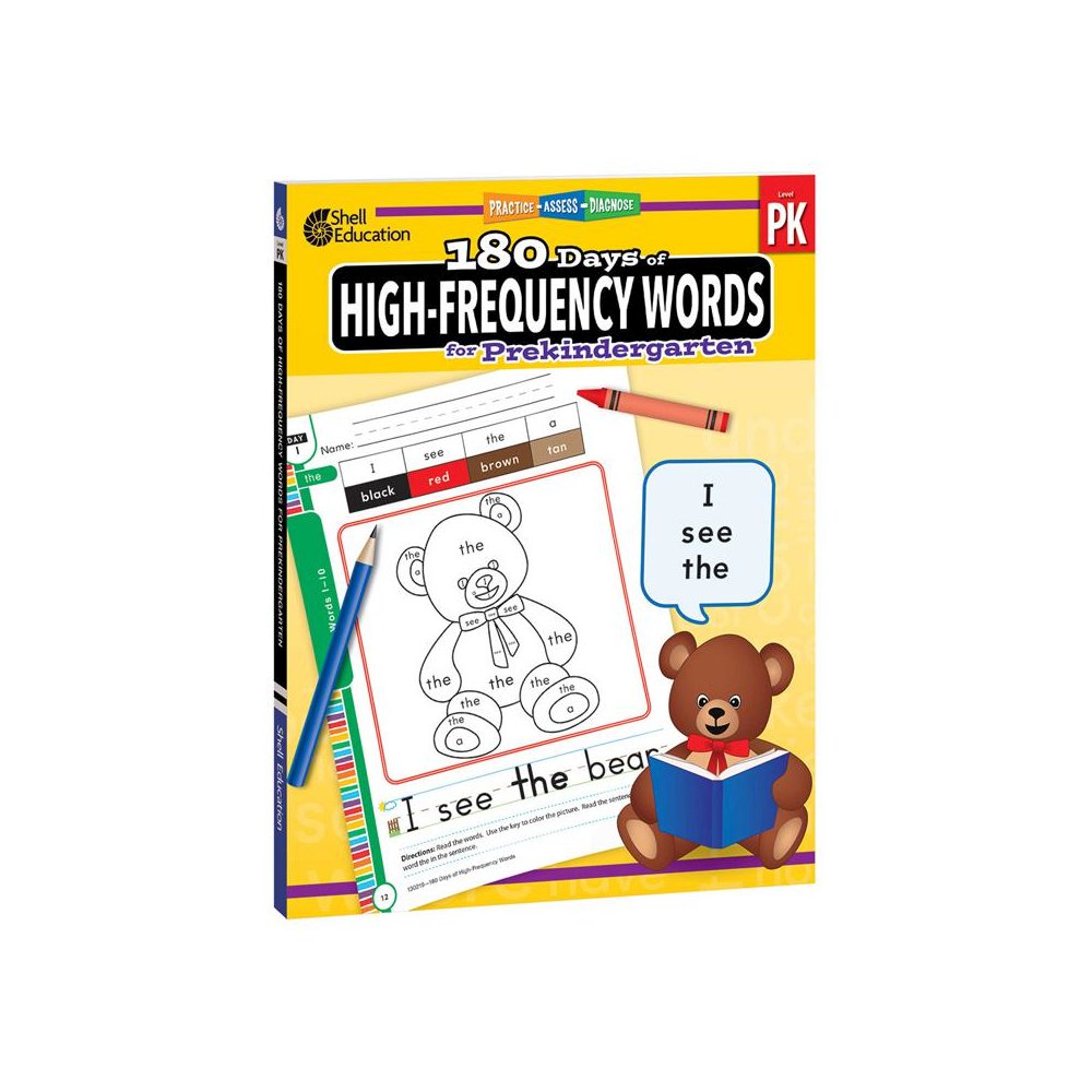 180 Days of High-Frequency Words for Prekindergarten. Picture 2