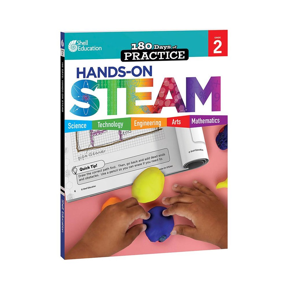 180 Days: Hands-On STEAM, Grade 2. Picture 2