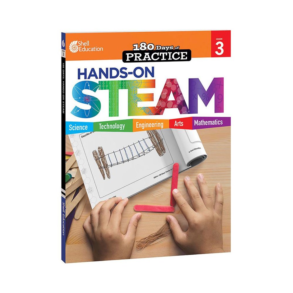 180 Days: Hands-On STEAM, Grade 3. Picture 2
