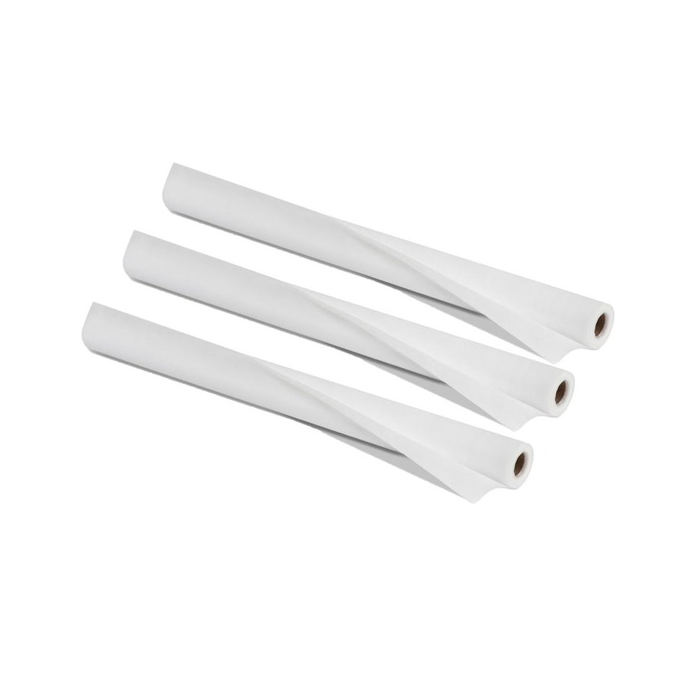 Art & Decoration Fabric Roll, 24" x 18', White, 3 Rolls. Picture 2