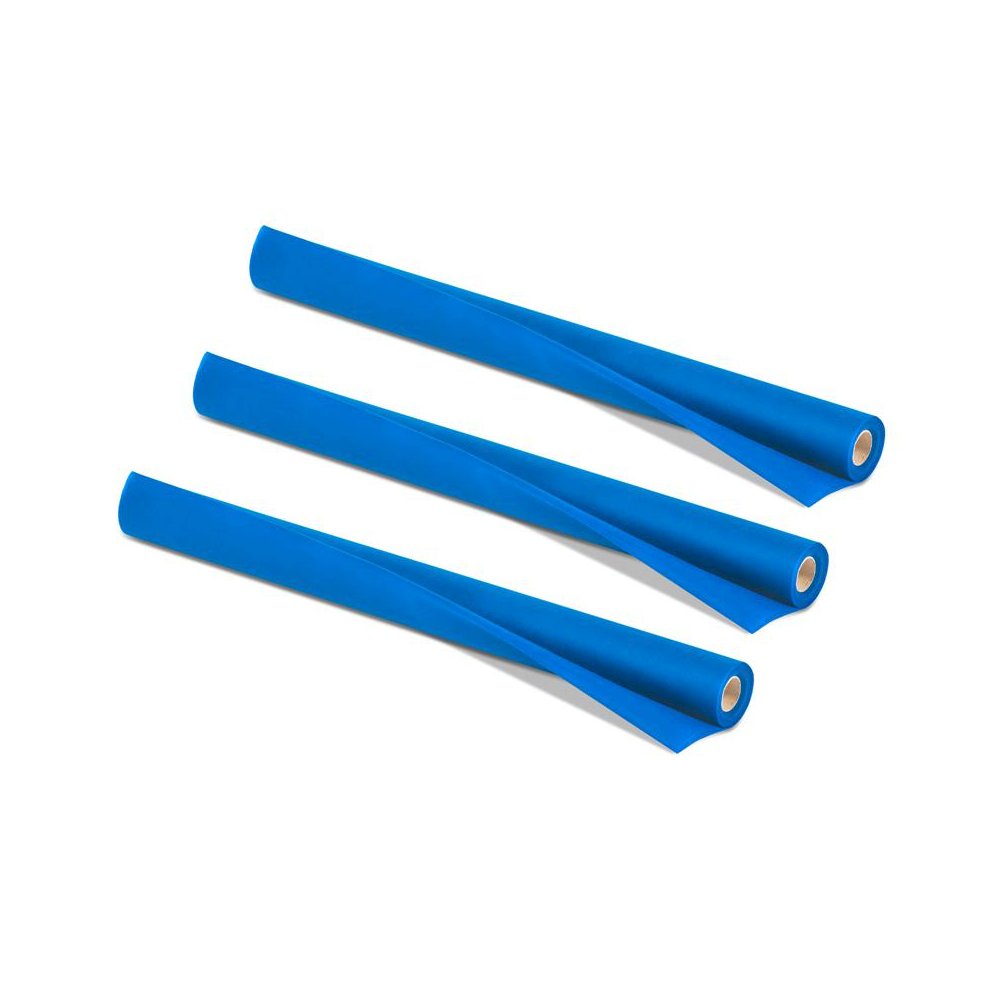 Art & Decoration Fabric Roll, 24" x 18', Blue, 3 Rolls. Picture 2