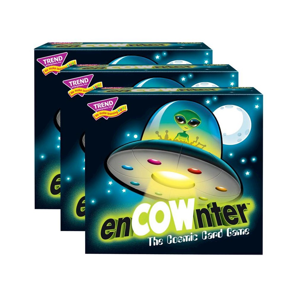 enCOWnter Three Corner Card Game, Pack of 3. Picture 2