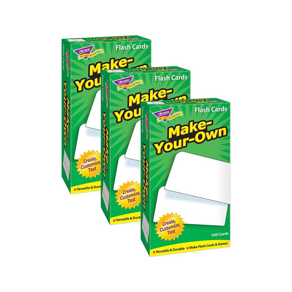 Make-Your-Own Skill Drill Flash Cards, 3 Packs. Picture 2