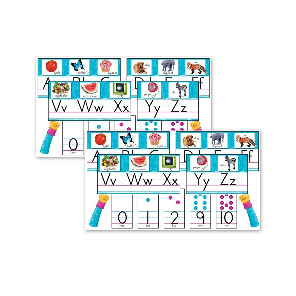 Color Harmony Photo Alphabet Bulletin Board Set, 2 Sets. Picture 2