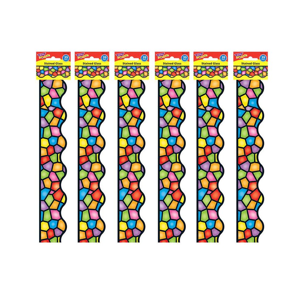 Stained Glass Terrific Trimmers, 39 Feet Per Pack, 6 Packs. Picture 2