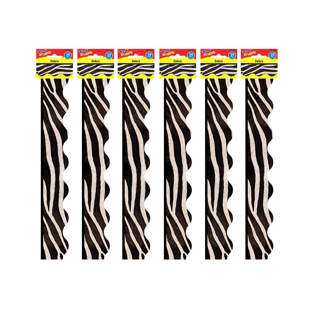 Zebra Terrific Trimmers, 39 Feet Per Pack, 6 Packs. Picture 2