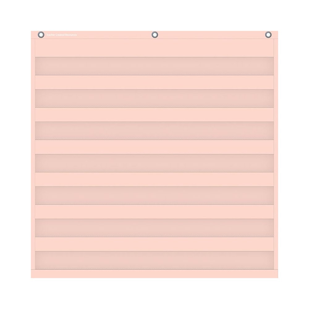 Blush 7 Pocket Chart, 28" x 28". Picture 2