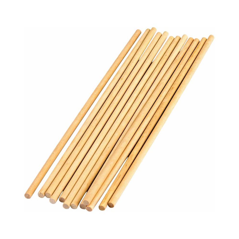STEM Basics: 1/4" Wood Dowels, 12 Per Pack, 12 Packs. Picture 2