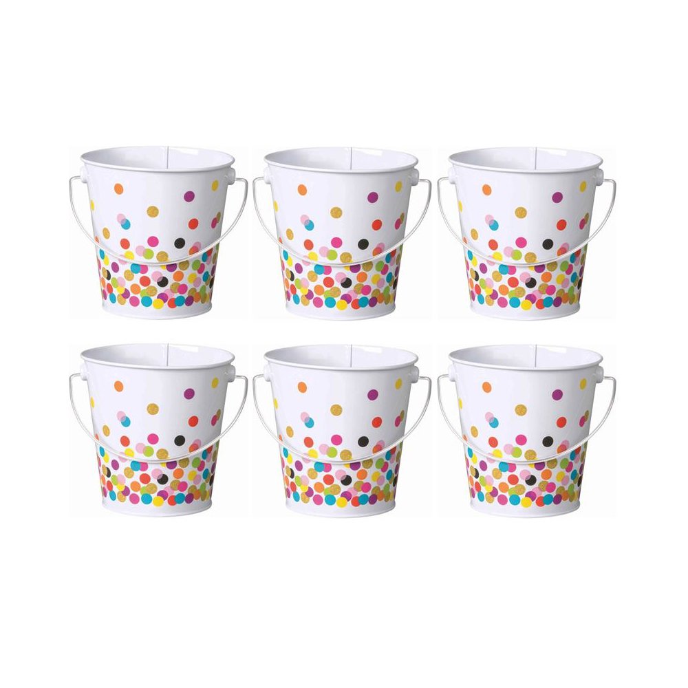 Confetti Bucket, Pack of 6. Picture 2