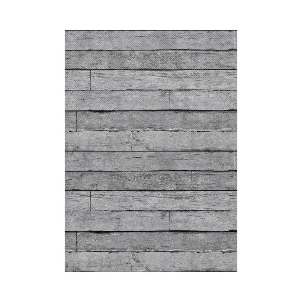 Better Than Paper Bulletin Board Roll, 4' x 12', Gray Wood Design, 4 Rolls. Picture 2