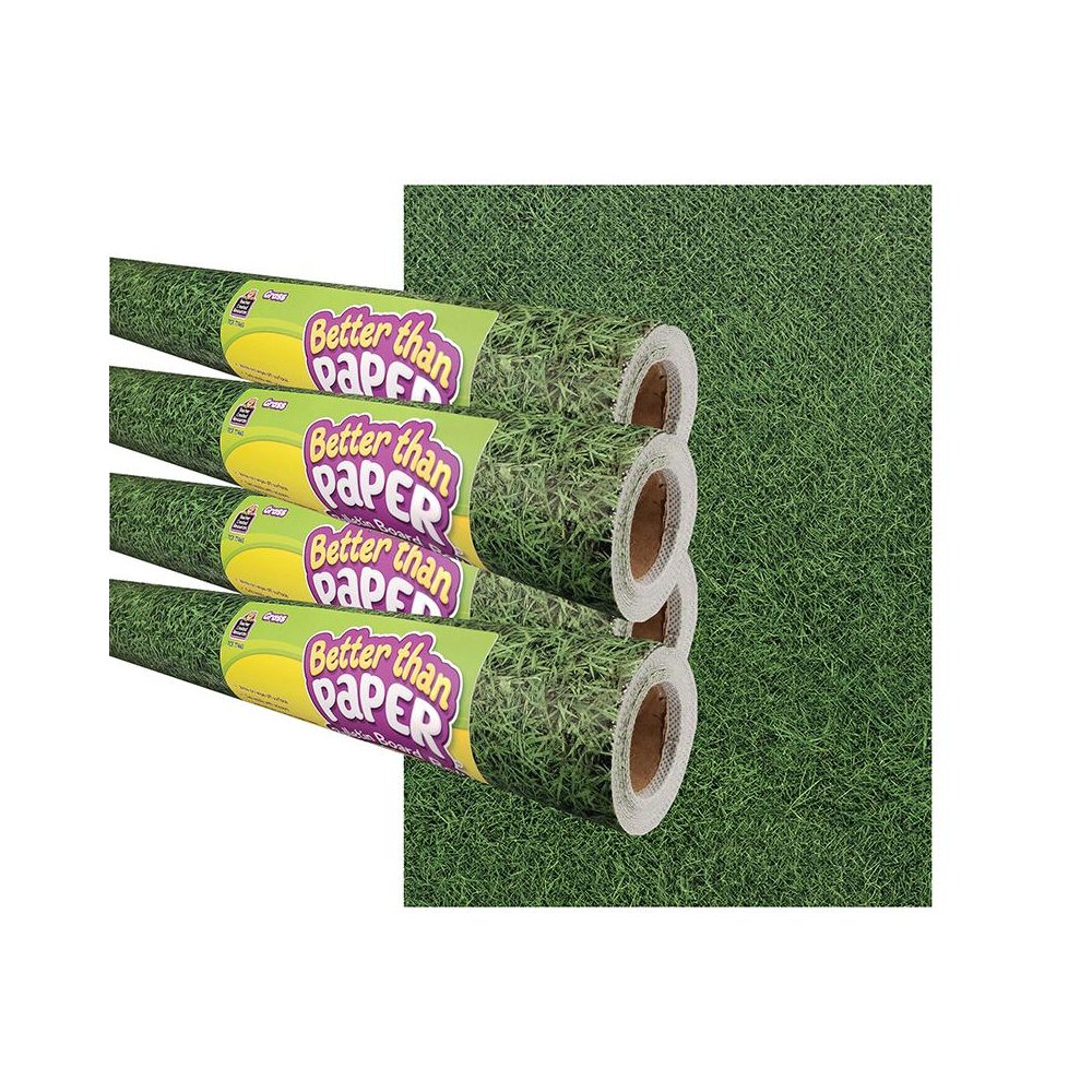Grass Better Than Paper Bulletin Board Roll, 4' x 12', Pack of 4. Picture 2