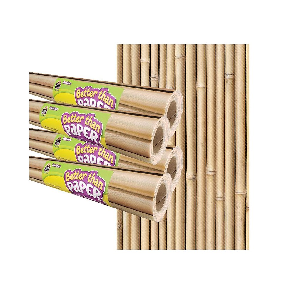 Bamboo Better Than Paper Bulletin Board Roll, 4' x 12', Pack of 4. Picture 2