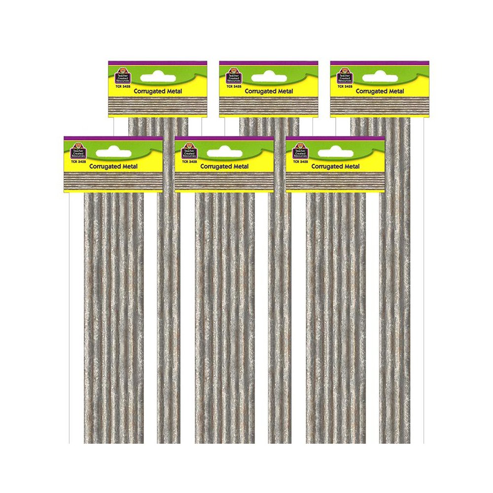 Home Sweet Classroom Corrugated Metal Border Trim, 35 Feet Per Pack, 6 Packs. Picture 2