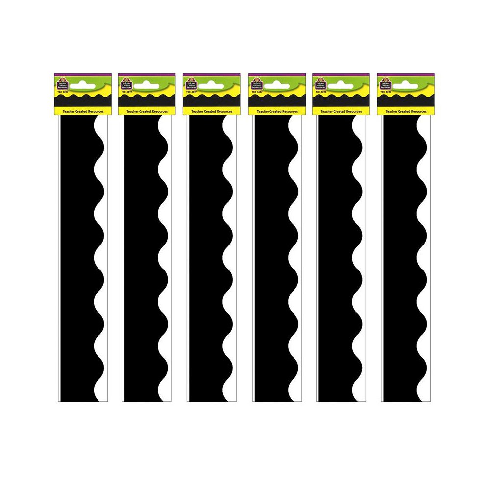 Black Border Trim, 35 Feet Per Pack, 6 Packs. Picture 2
