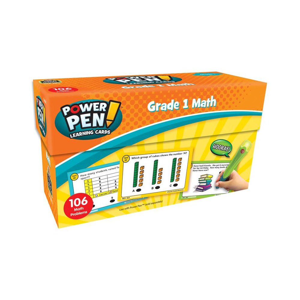 Power Pen Learning Cards: Math Grade 1. Picture 2