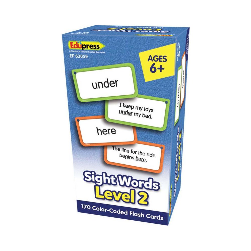 Sight Words Flash Cards - Level 2. Picture 2