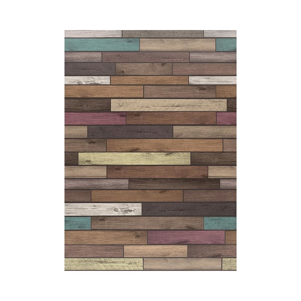 Better Than Paper Bulletin Board Roll, 4' x 12', Reclaimed Wood Design, 4 Rolls. Picture 2