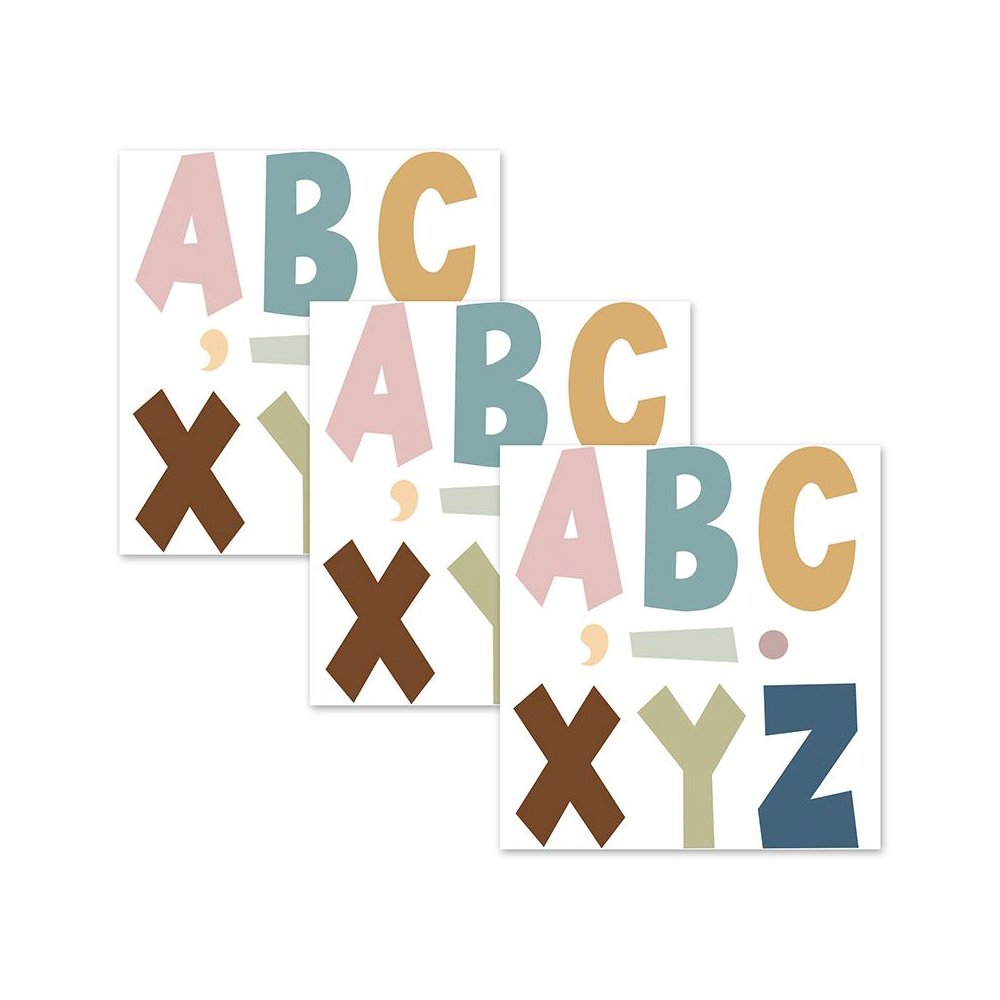 Everyone is Welcome 7" Fun Font Letters, 120 Per Pack, 3 Packs. Picture 2
