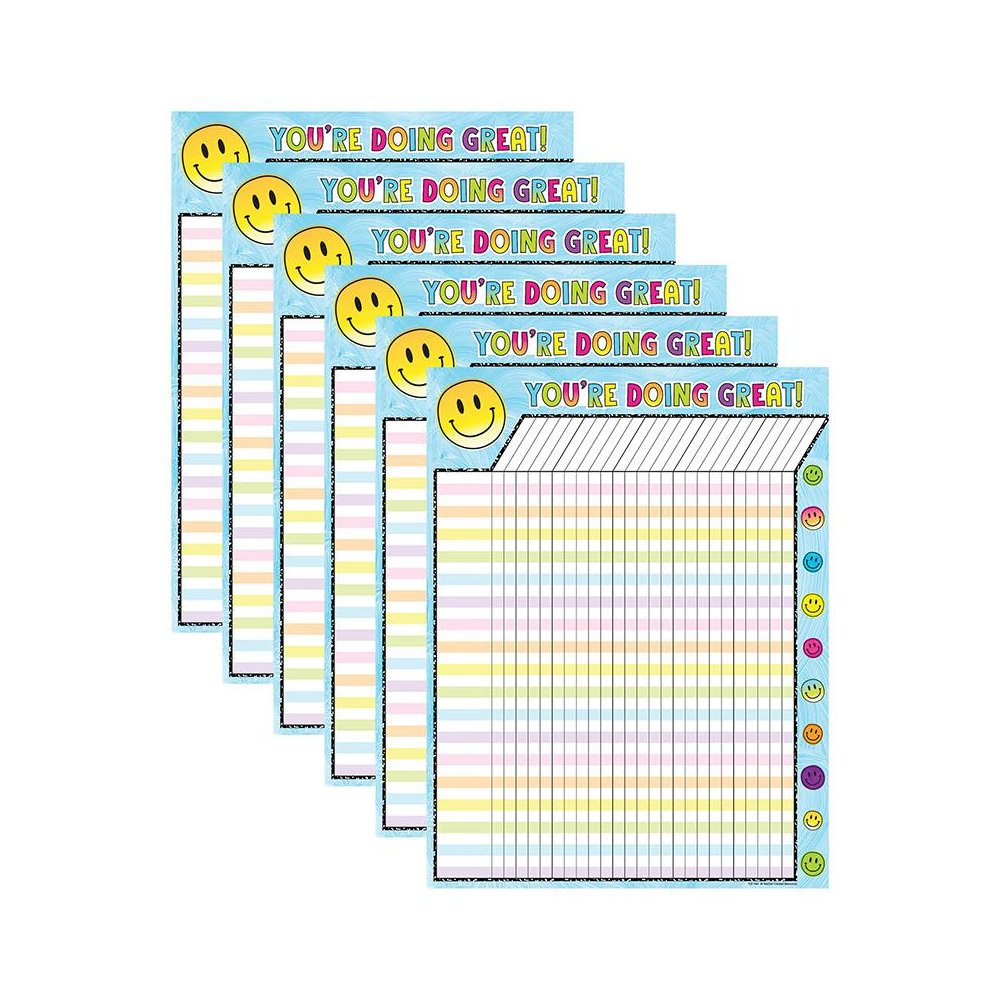 Brights 4Ever Incentive Chart, Pack of 6. Picture 2
