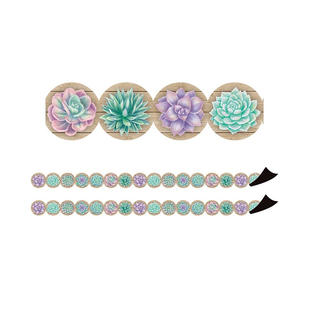 Rustic Bloom Magnetic Border, 24 Feet Per Pack, 2 Packs. Picture 2