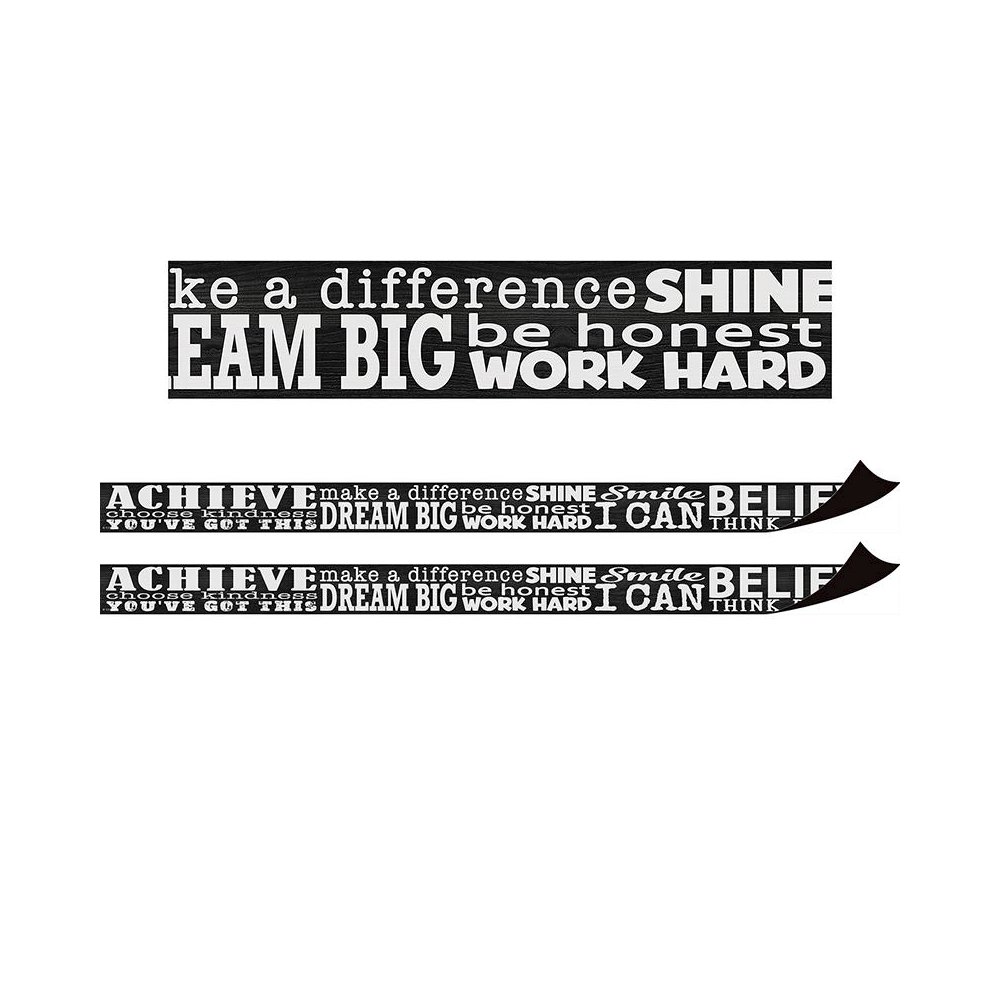 Modern Farmhouse Positive Sayings Magnetic Border, 24 Feet Per Pack, 2 Packs. Picture 2
