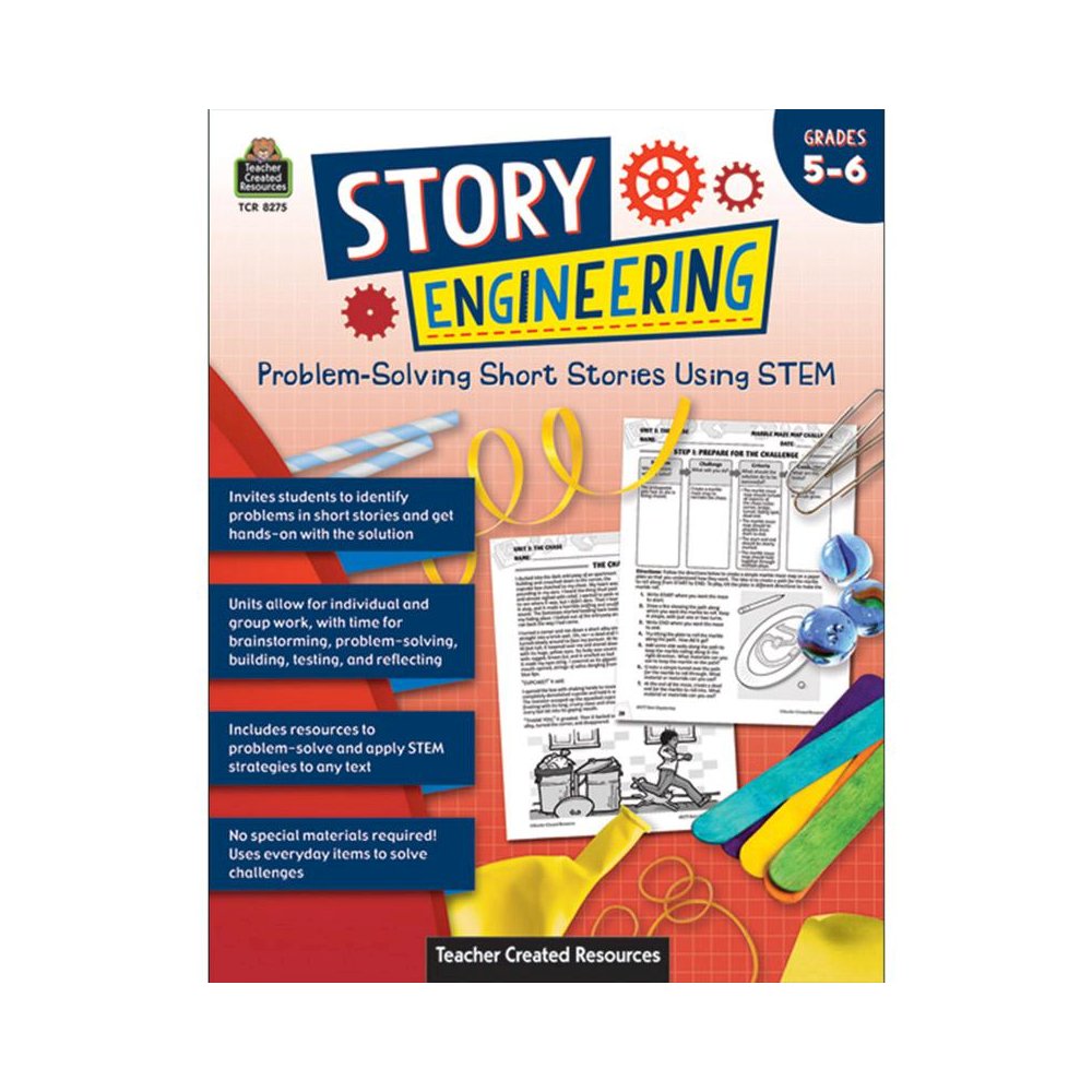 Story Engineering: Problem-Solving Short Stories Using STEM, Grade 5-6. Picture 2