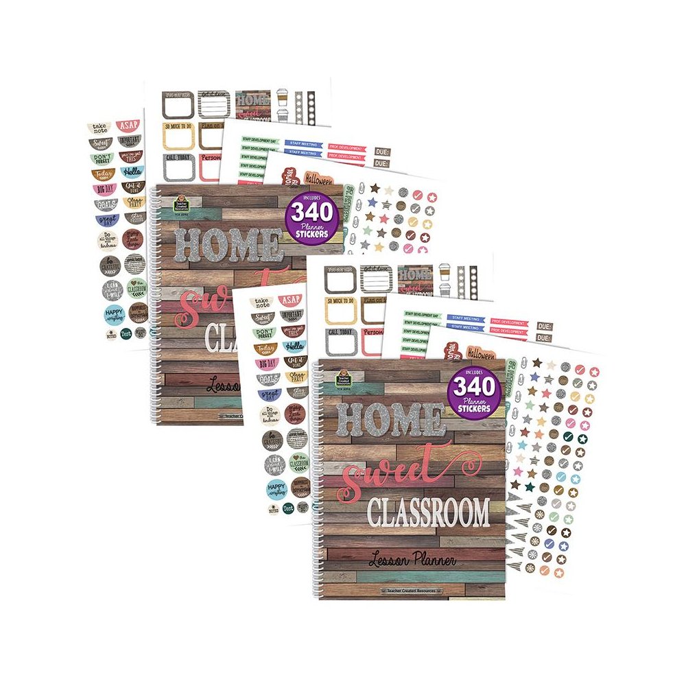 Home Sweet Classroom Lesson Planner, Pack of 2. Picture 2