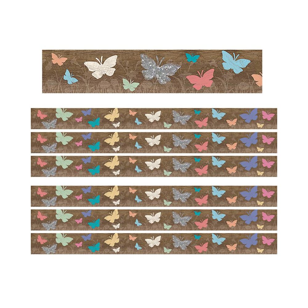 Home Sweet Classroom Spring Straight Border Trim, 35' per Pack, 6 Packs. Picture 2