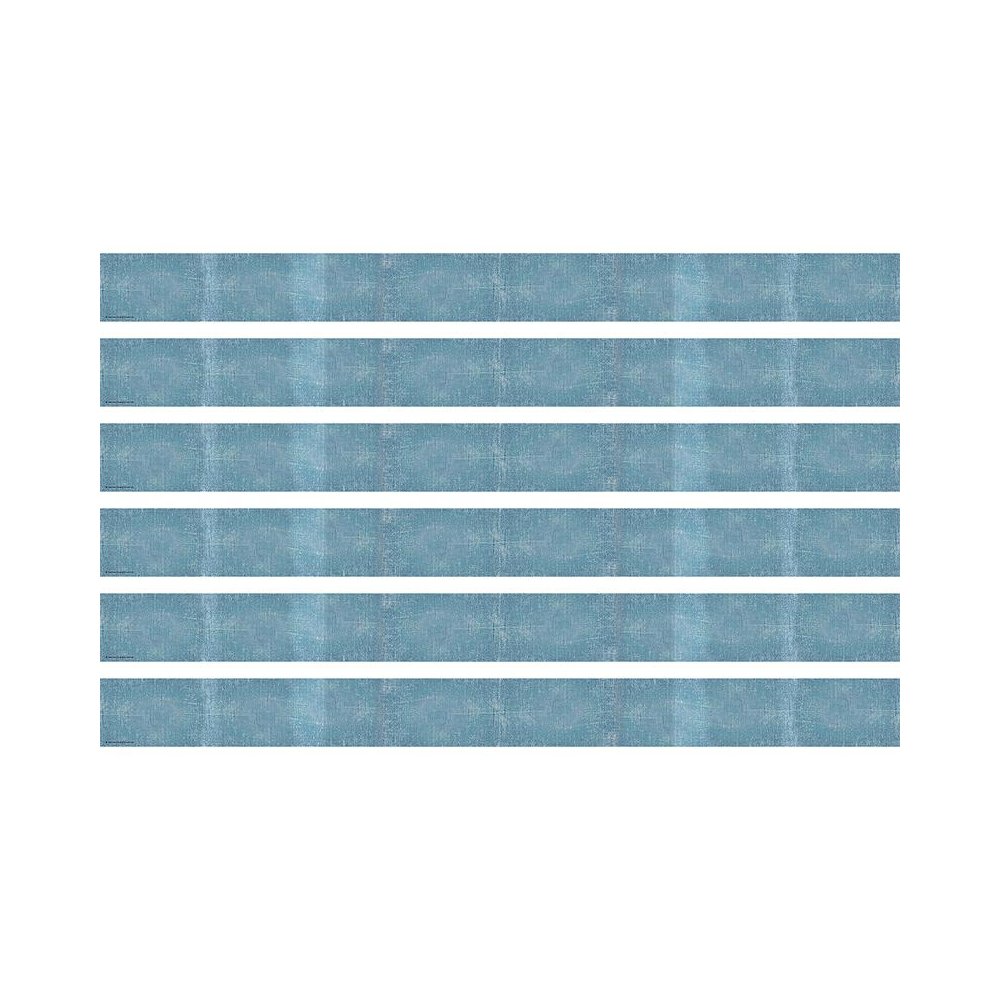 Moving Mountains Blue Straight Border Trim, 35 Feet Per Pack, 6 Packs. Picture 2