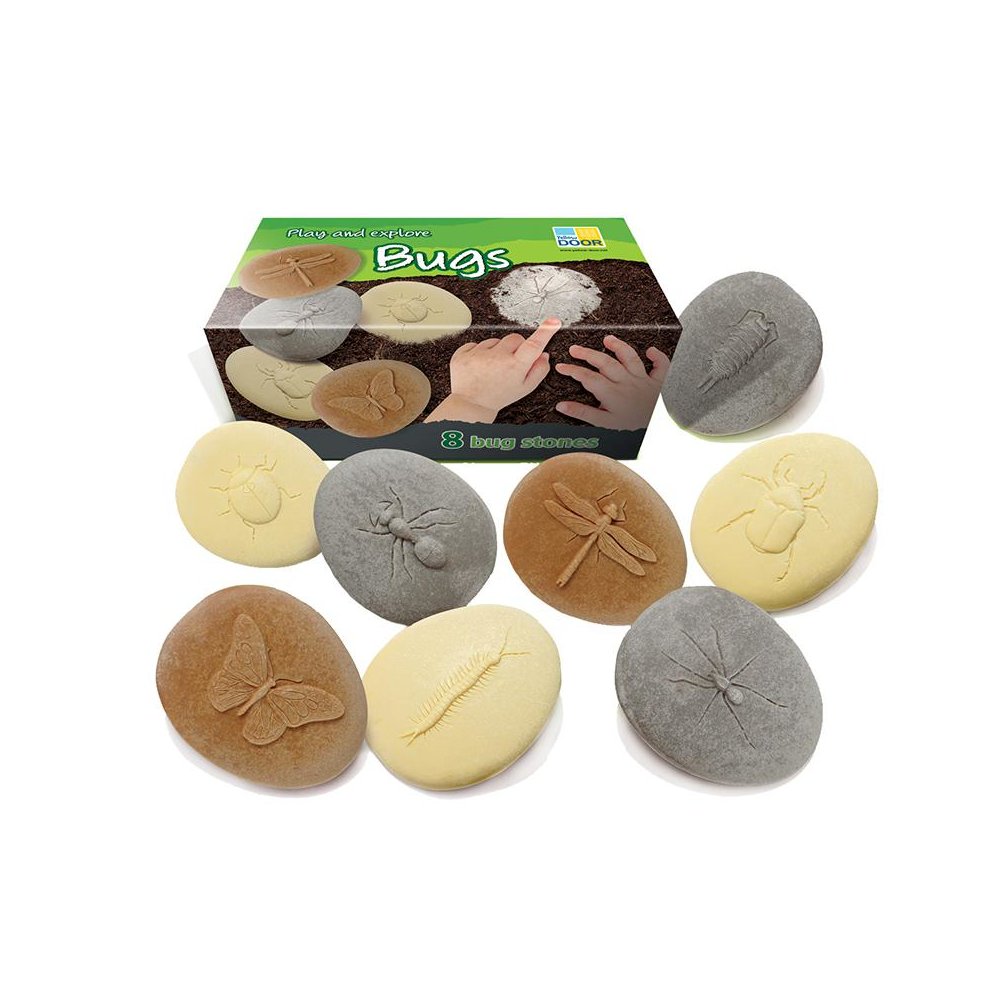 Let's Investigate Bugs Stone, Pack of 8. Picture 2