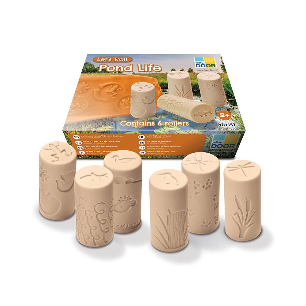 Let's Roll, Pond Life Rollers, Set of 6. Picture 2