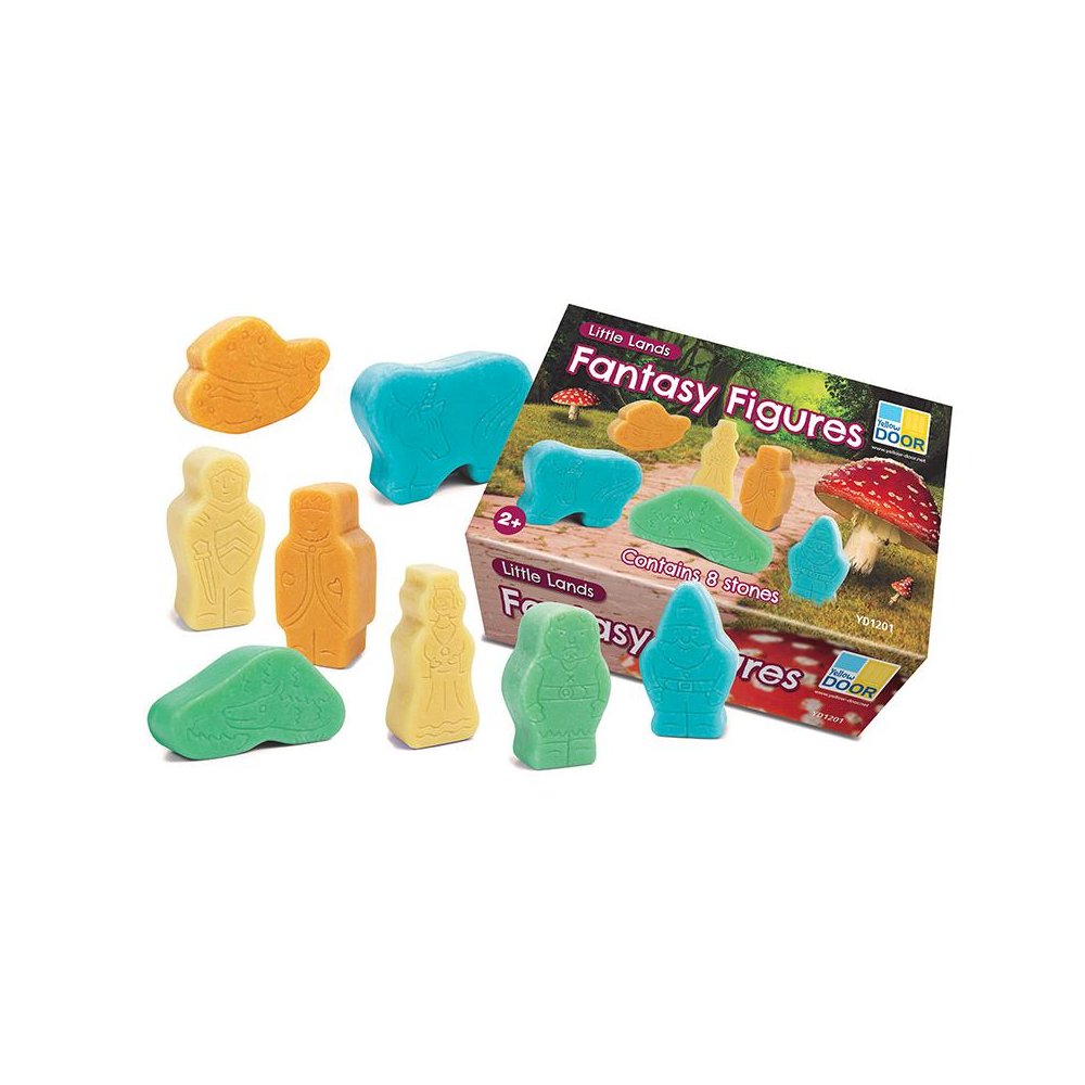 Little Lands – Fantasy Figures, Set of 8 Stone Figures. Picture 2