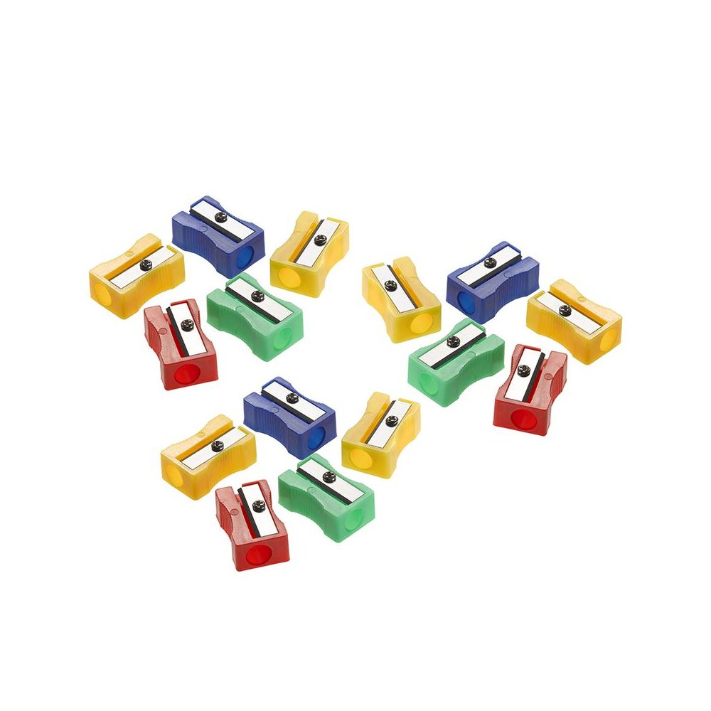 Single-Hole Pencil Sharpener Classroom Pack, 24 Per Pack, 3 Packs. Picture 1