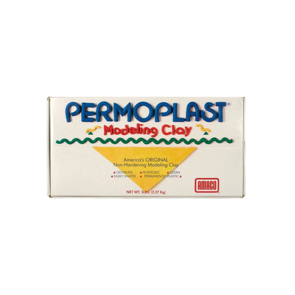 Permoplast Modeling Clay, Cream, 5 lbs.. Picture 1