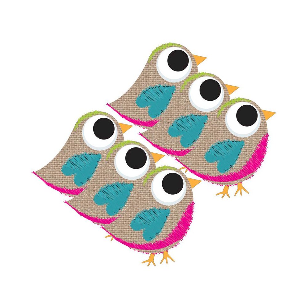 Magnetic Whiteboard Eraser, Burlap Scribble Tweet, Pack of 6. Picture 1