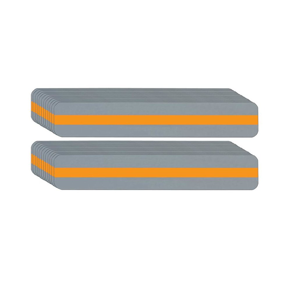 Sentence Strip Reading Guide, 1-1/4" x 7-1/4", Orange, Pack of 24. Picture 1
