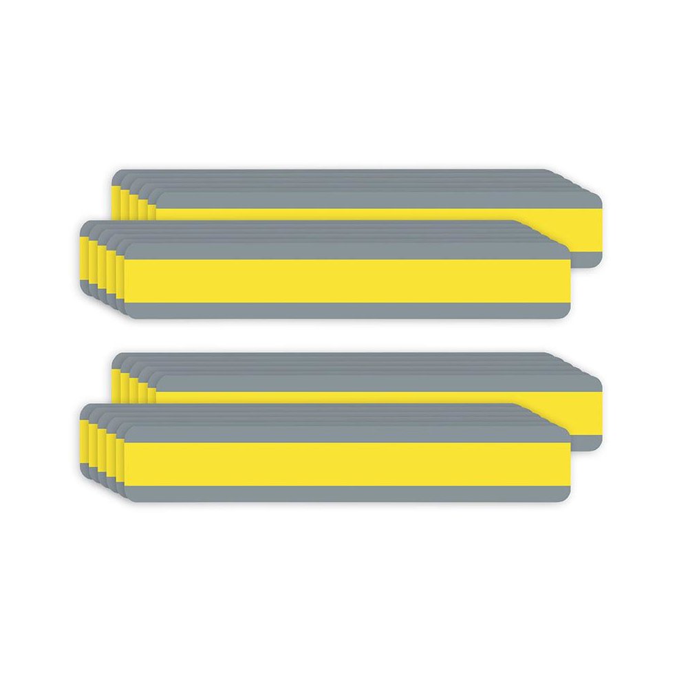 Double Wide Sentence Strip Reading Guide, Yellow, 12 Per Pack, 2 Packs. Picture 1