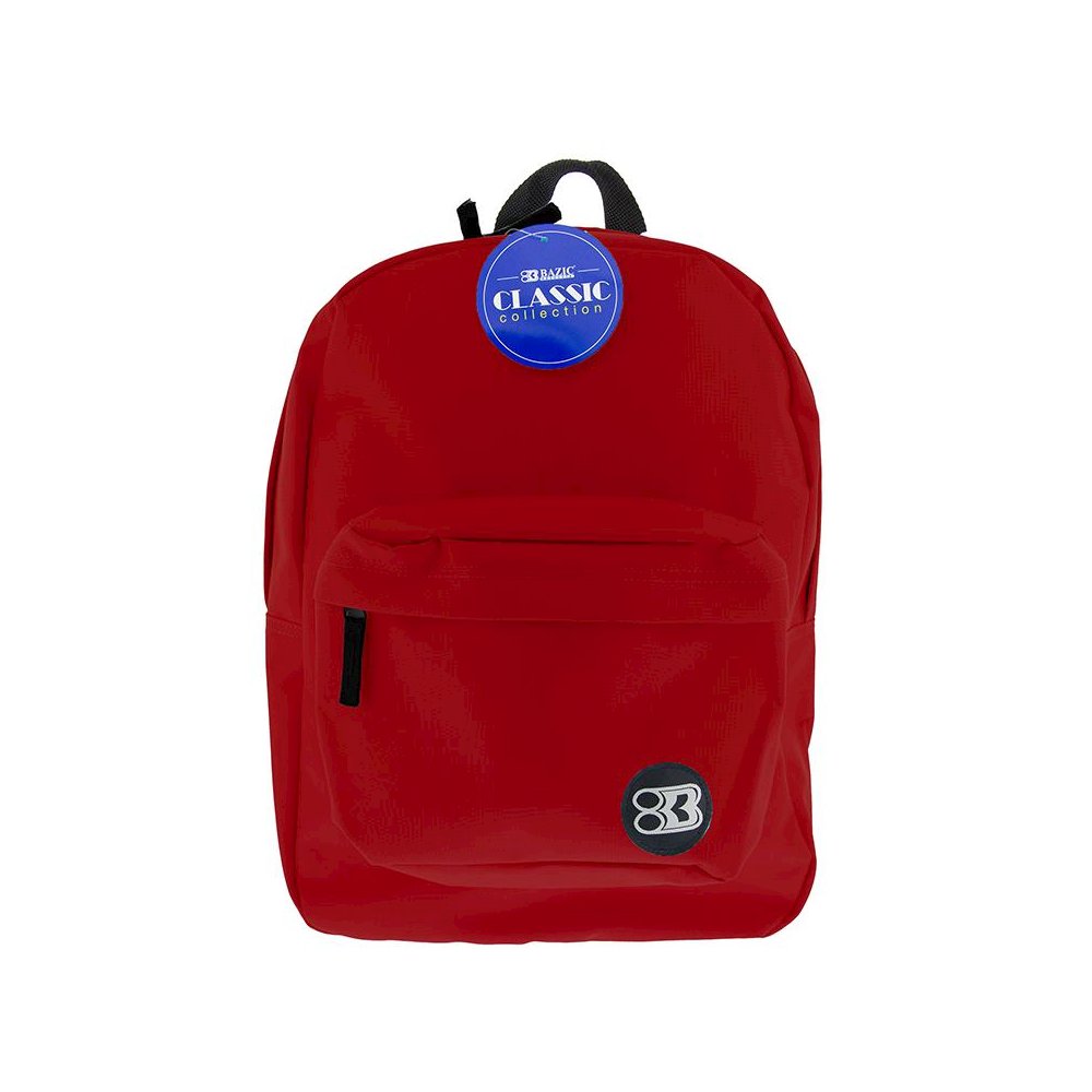 Classic Backpack 17" Burgundy. Picture 1