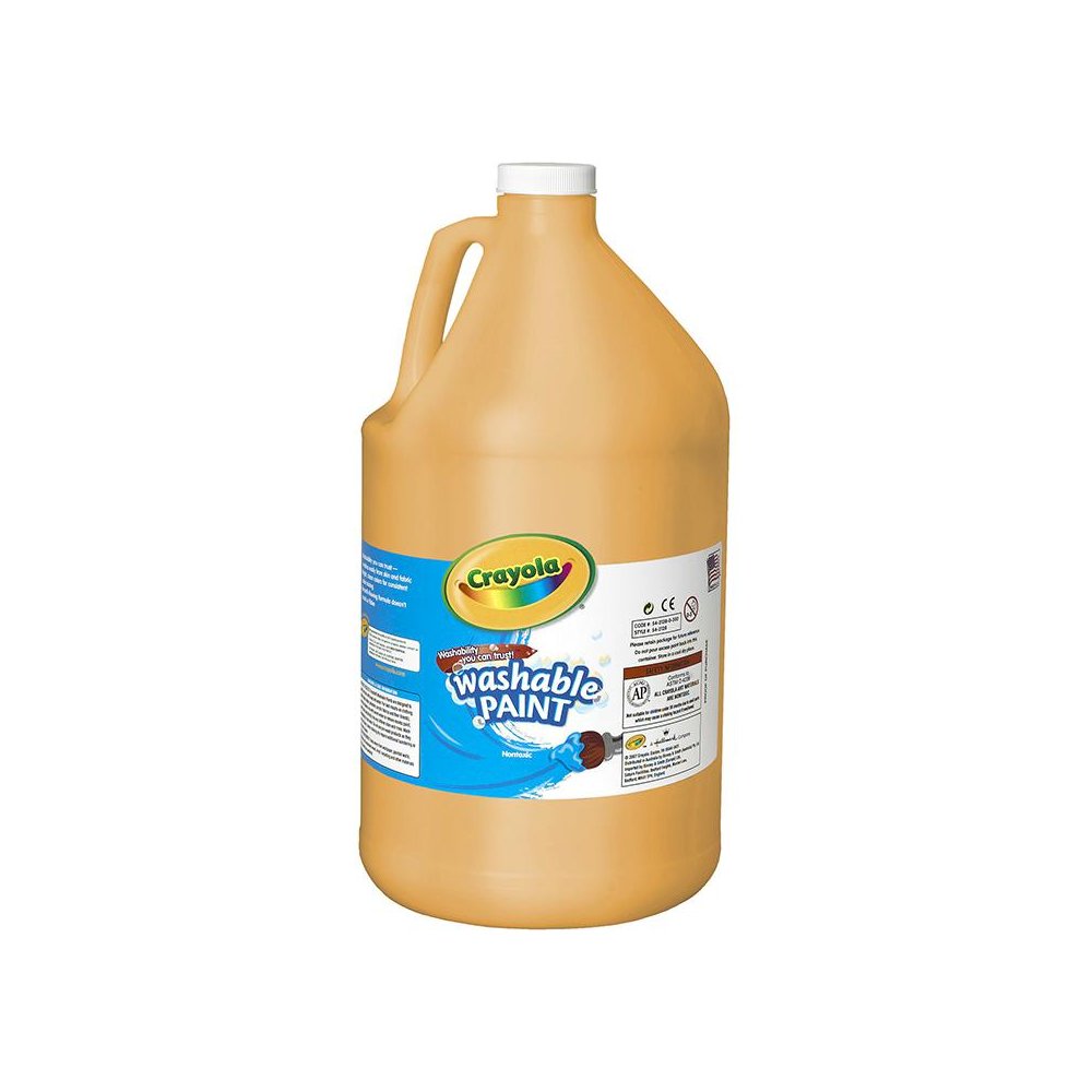 Washable Paint, Peach, Gallon. Picture 1
