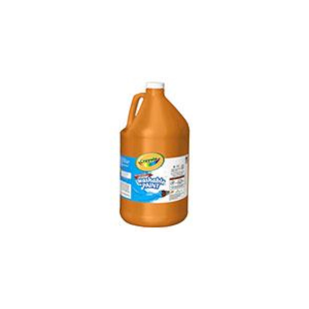 WASHABLE PAINT GALLON ORANGE. Picture 2