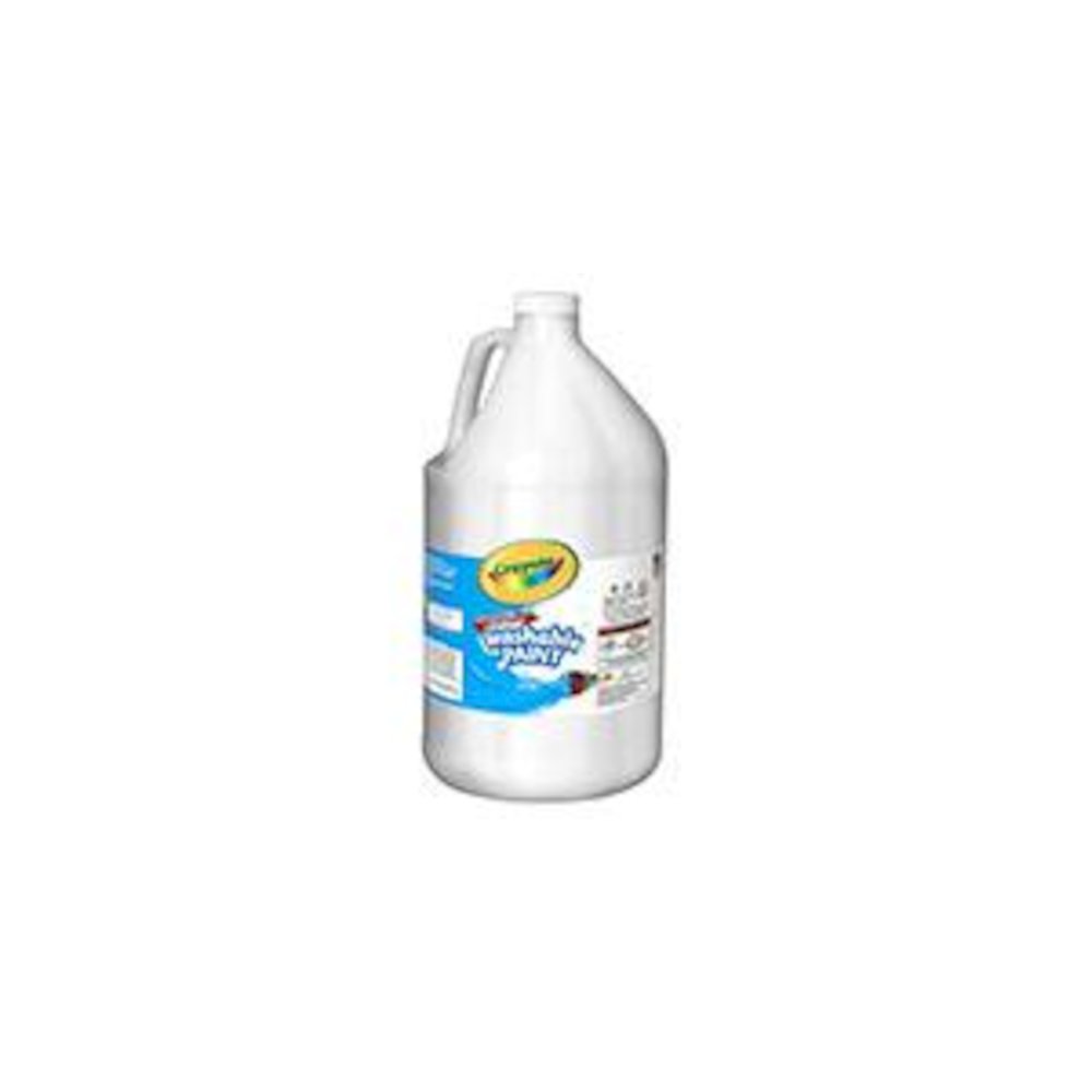 WASHABLE PAINT GALLON WHITE. Picture 2