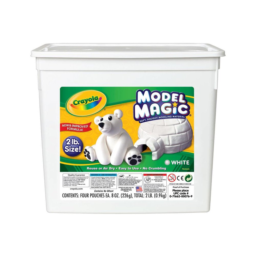2Lb Resealable Bucket Model Magic, Modeling Compound. Picture 1